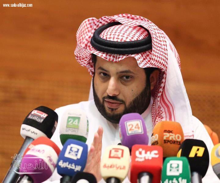 تركي آل الشيخ يعقد مؤتمرا صحفيا لإعلان نتائج قرارات مؤتمر جدة